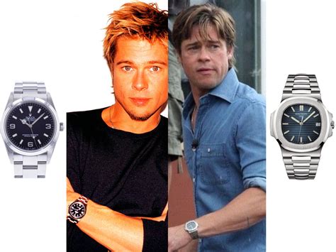 brad pitt wrist watches